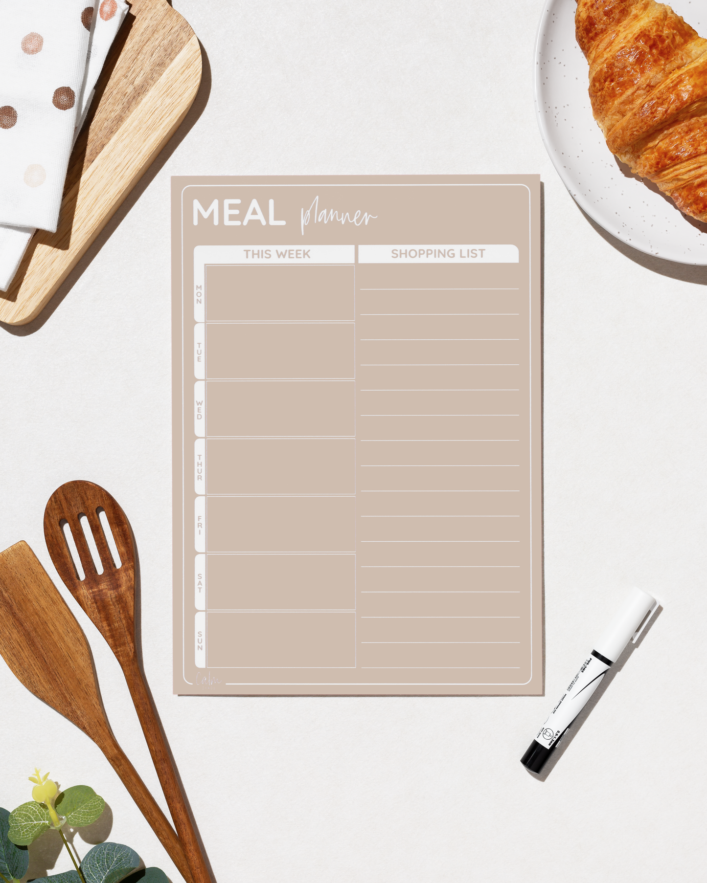 Seconds:  Magnetic Meal Fridge Planner